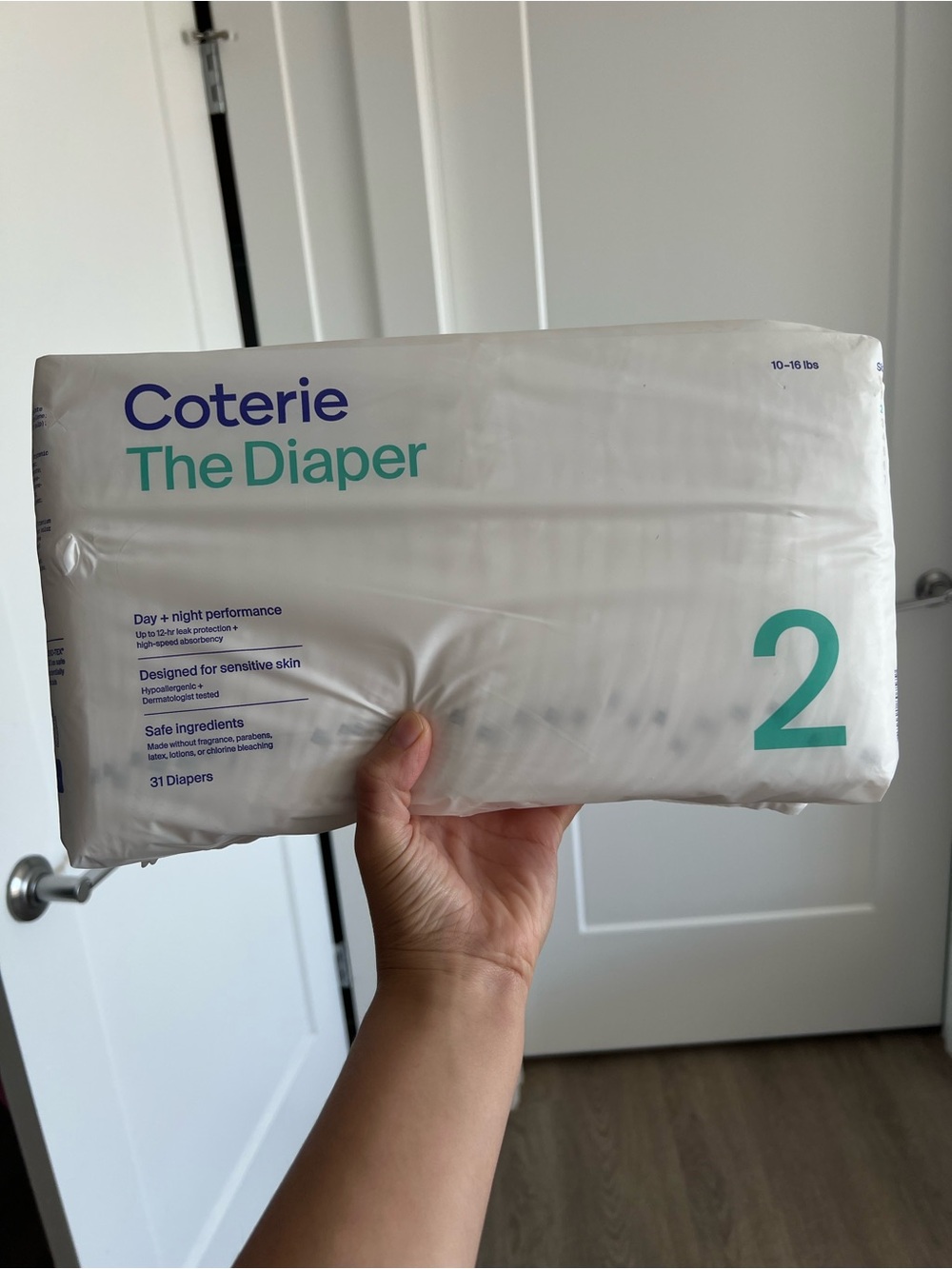 Coterie Size 2 diapers